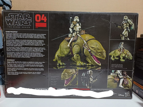 Dewback And Sandtrooper Star Wars Black Series (Usado)