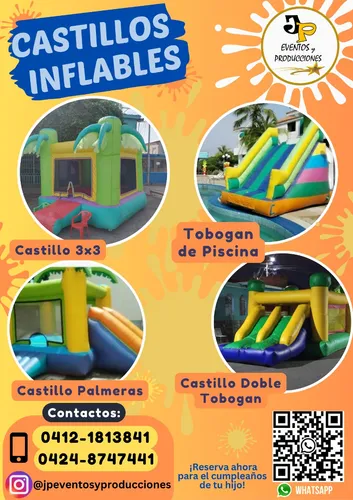Alquiler Castillos Inflables, Cama Elastica, Festejos Y Mas