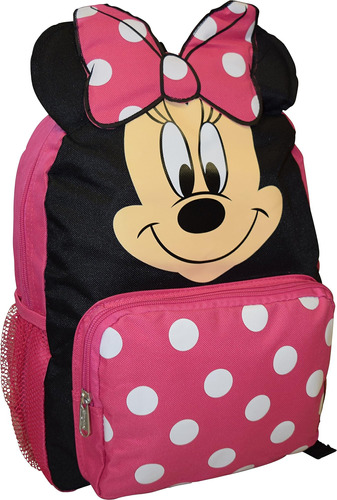 Mochila Escolar Minnie Mouse Face 12