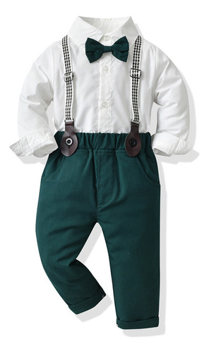 Conjunto De Traje De Vestir Para Niños, Corbata Y Pantalones