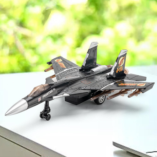 Avión De Combate Fundido A Presión, Avión De Negro1c