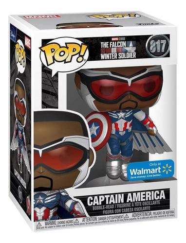 Capitán América Funko Pop The Falcon And The Winter Soldier