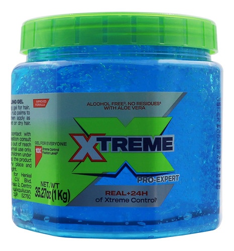 Xtreme Professional Wet Line - Gel De Fijación Extra, Colo.