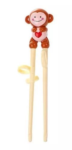 Hashi Sushi Adaptador Desenho Macaco Criança Infantil