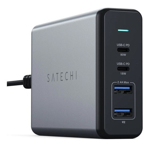 Cargador De Escritorio 108w Pro Pd Usb-c Y Usb-a 3.0satechi 