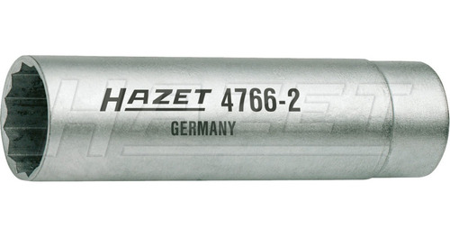 Llave Vaso Para Bujías Bi-hex. 14mm Hazet 4766-2 Germany