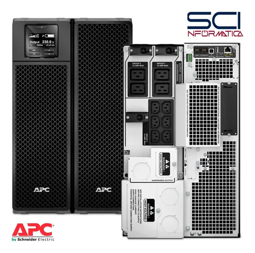 Smart Ups On Line Apc Srt10kxli Aut Extendida 10000va