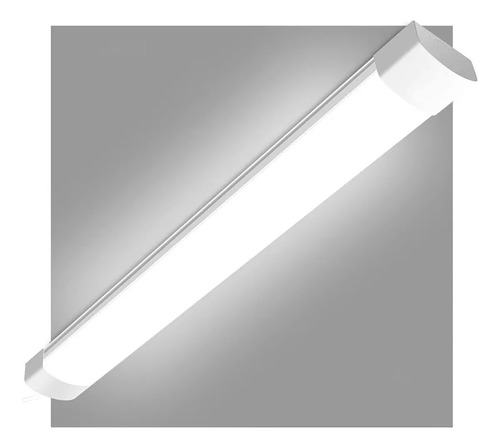 X5 Tubos Led 120cm Canaleta Led Luz Canoa Plana Tubo Led 36w Luz Blanco / Canoa Led 120cm - 102158