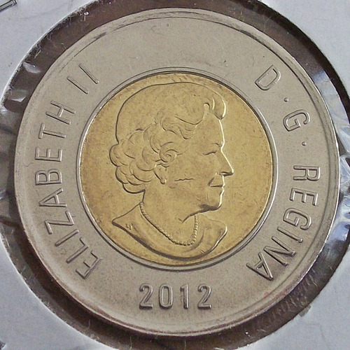 Moneda Canada 2 Dólares 2012