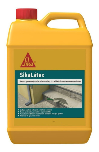 Sika Latex Ligante Para Morteros Y Carpetas X 20 Lt