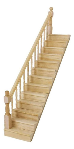 Escaleras En Miniatura 1:12 Muebles De Casa De Muñecas A Esc