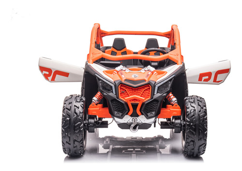 Montable Eléctrico Para Niños Aeiou Can-am Kdca001 Color Naranja