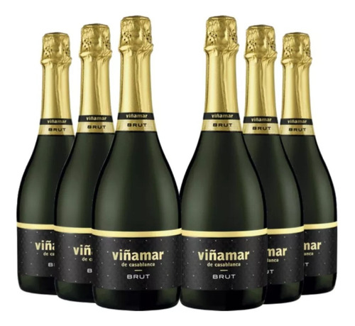 Pack Espumante Viñamar Brut 750ml X6 Unidades.