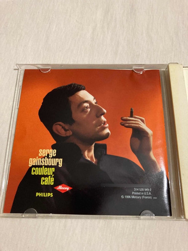 Serge Gainsbourg / Couleur Café Cd Importado Usa Impecable (Usado)