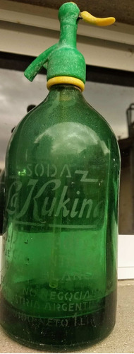 Sifon Antiguo Soda La Kukina Bahia Blanca