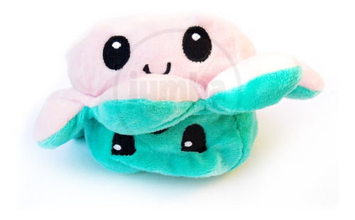 Imagen 2 de 4 de Pulpitos Pulpos Pulpo Reversible Hermosos De Plush Premium