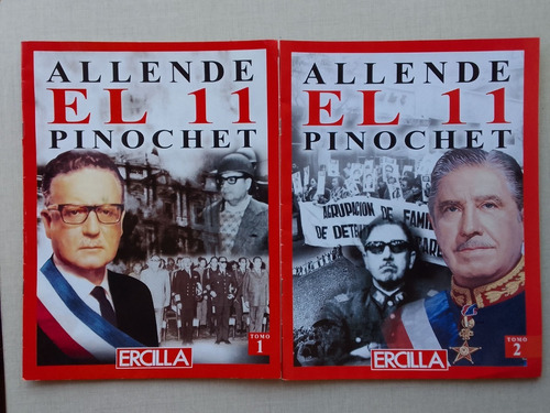 Allende El 11 Y Pinochet Ercilla 2013 2 Tomos (Usado)