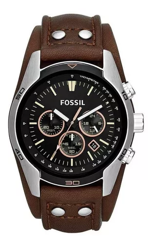 Reloj Hombre Fossil Ch2891 Cuero 100% Original Cronografo | Envío gratis