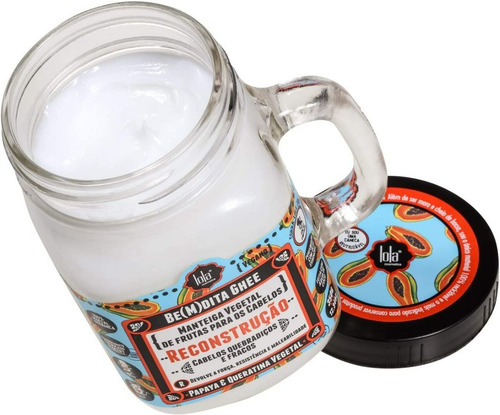 Lola Cosmetics Bendita Ghee Reconstrução (mamão) 350g