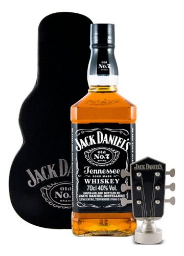 Whiskey Jack Daniel S N°7 750cc Estuche Guitarra - Oferta