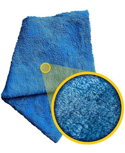 Toalla De Microfibra Azul  Ultra Plush