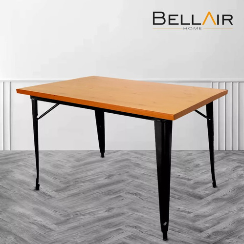 Mesa De Comedor Tolix Rectangular 120x80 By Bellair