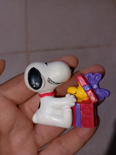 Snoopy Applause 1972 Con Woodstock 4.5cm Altura (Usado)