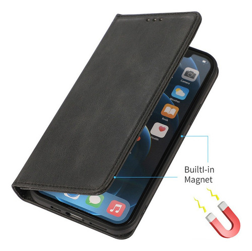 B Funda Celular For Samsung Carcasa Cuero Case Tipo Cartera