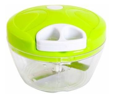 Imagem 1 de 4 de Mini Processador De Alimentos Com 3 Lâminas Manual