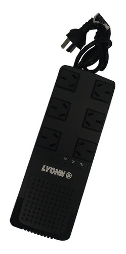 Imagen 6 de 9 de Estabilizador de tensión Lyonn TCA TCA-2000NV 2000VA entrada y salida de 220V CA negro