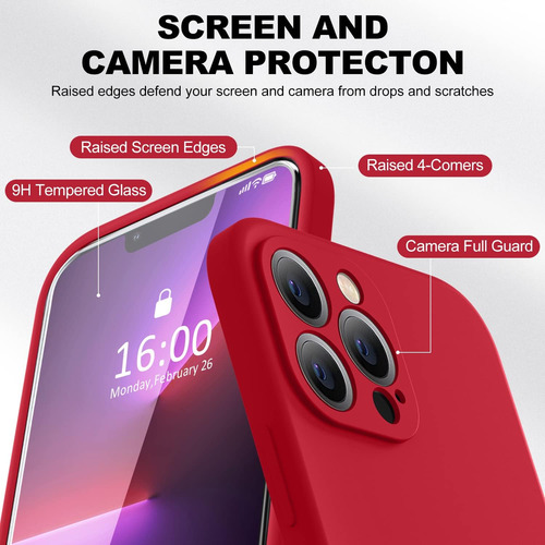 Funda De Teléfono Moderna De Silicona De Colores Brillantes A Prueba De Golpes Para iPhone 16 Pro Max 15 14 13 12 11 Series