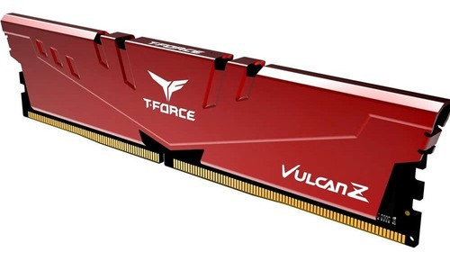 Memória RAM T-Force Vulcan Z color red  8GB 1 Team Group TLZRD48G2666HC18H01