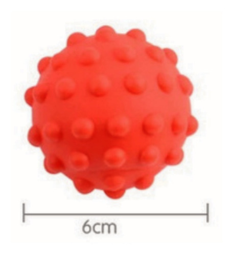Imagen 7 de 10 de Pelotas Con Textura Bebe Estimulación Tactil Sensorial X6 Ed