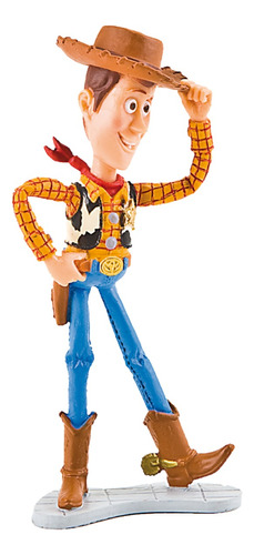 Figura Woody Toy Story Bullyland Disney Muñeco Goma Original