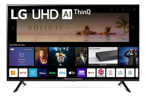 Oferta - Smart Tv LG 50uq75 Thinq 4k Uhd, Incluye Rack