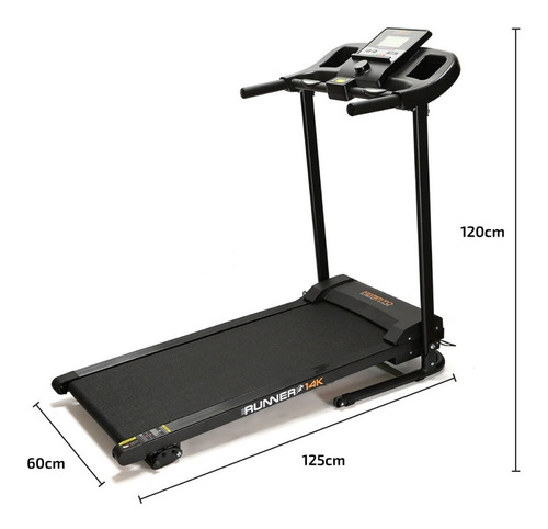 Imagen 7 de 10 de Cinta Caminadora Trote Correr Digital Electrica Plegable 14k
