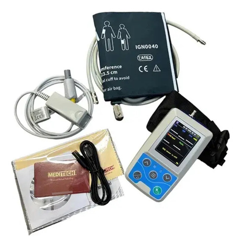 Holter De Presion Arterial Con Spo2 Meditech Echo80