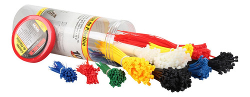 Cinchos De Plastico 1000 Piezas Por Bote Mikels Herramienta Color Multicolor