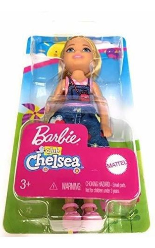 Muñeca Barbie Club Chelsea (rubia De 6 Pulgadas) Con Top Gr