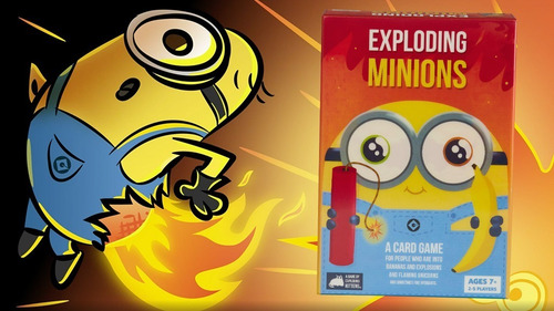 Exploding Minions Galápagos Jogos Ptbr