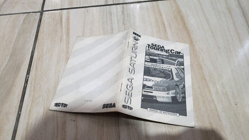 Manual Original Do Sega Touring Car Do Sega Saturn