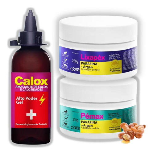 Spa Pés Calox Esfoliante E Hidratante C/parafina+óleo Argan