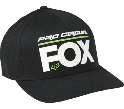 Jockey Fox Pro Circuit Flexfit Negro