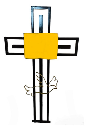 Cruz Para Panteón De Herrería Artesanal 