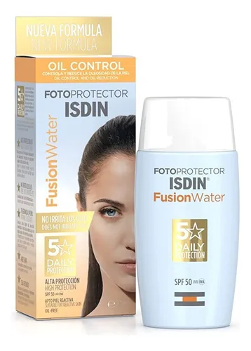 Fotoprotector Isdin Fusion Water Oil Free Efecto Mate 50ml