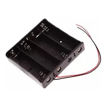 Comprar Porta Baterias \u002F Caja Pástica 4 Baterías 3,7v 18650 = 14,8v 