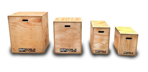 Imagen 5 de 9 de Cajon De Salto Crossfit 3 Alturas 70x50x60 Reforzado