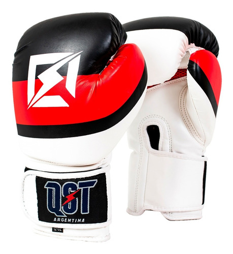 Combo Guantes De Boxeo + Vendas + Bucal Qst Arg (#2223) 