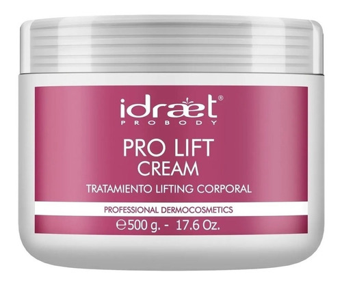 Idraet Pro Lift Cream Tratamiento Tensor Flacidez Corporal