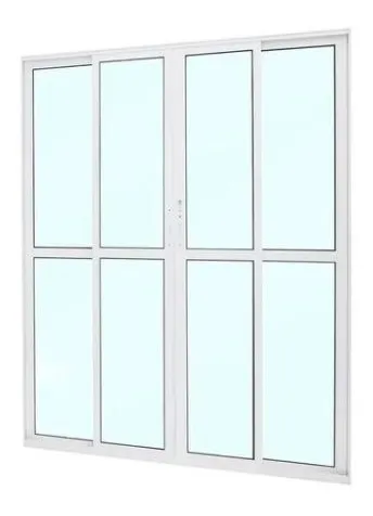 comprar Porta Balcão De Correr 04 Folhas 2.00 X 2.10 - Linha Suprema